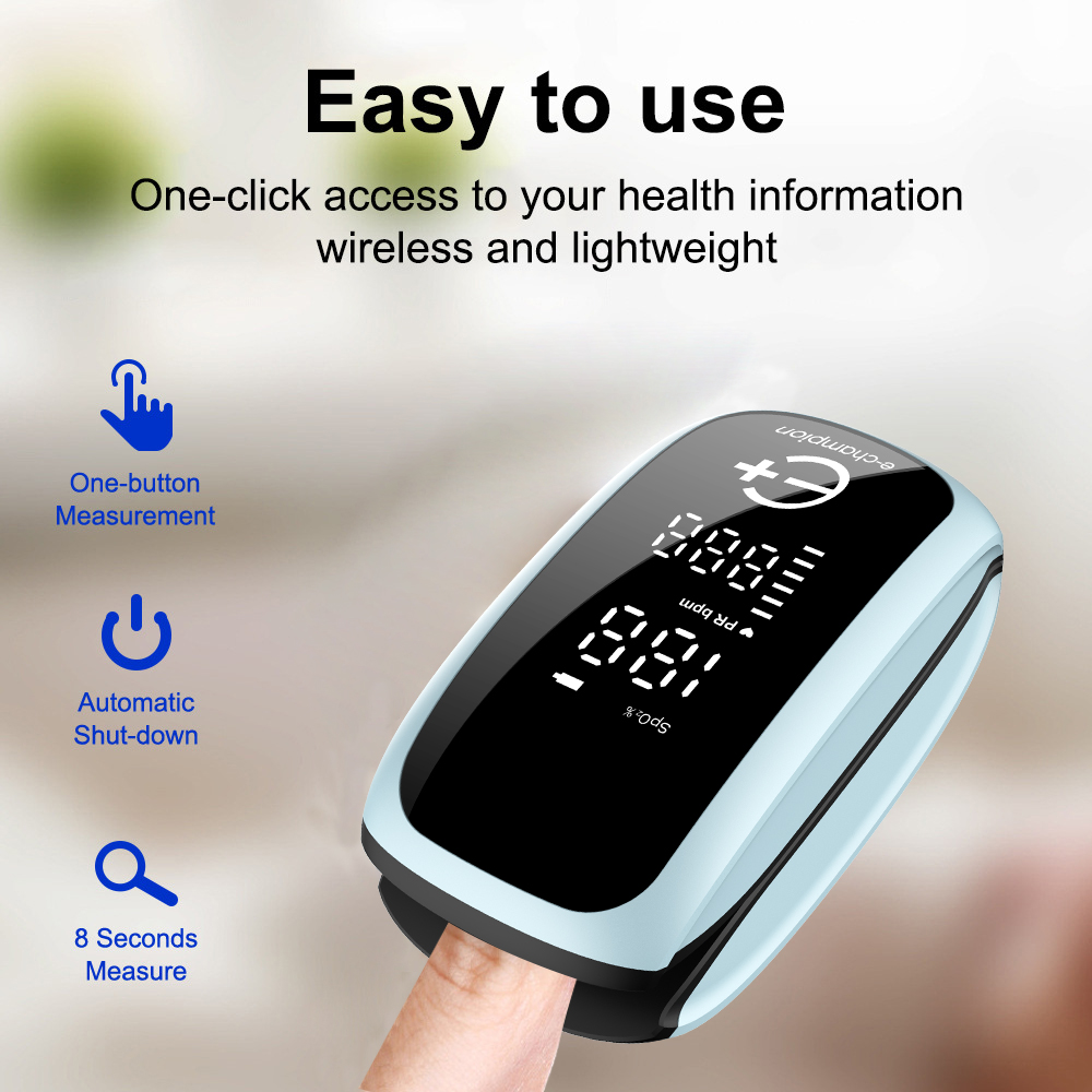 Oxímetro Médico Recarregável c - Pulse Oximeter Fingertip Rechargeable avaliação e preço