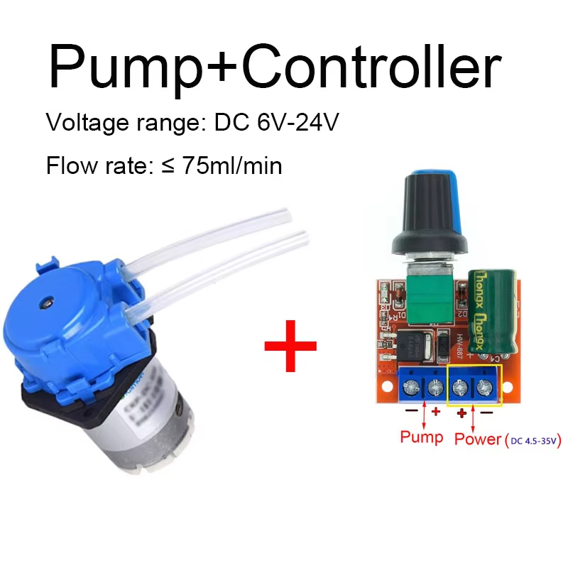 Bomba Peristáltica Pequena Aju - Mini Peristaltic Pump 12V avaliação e preço
